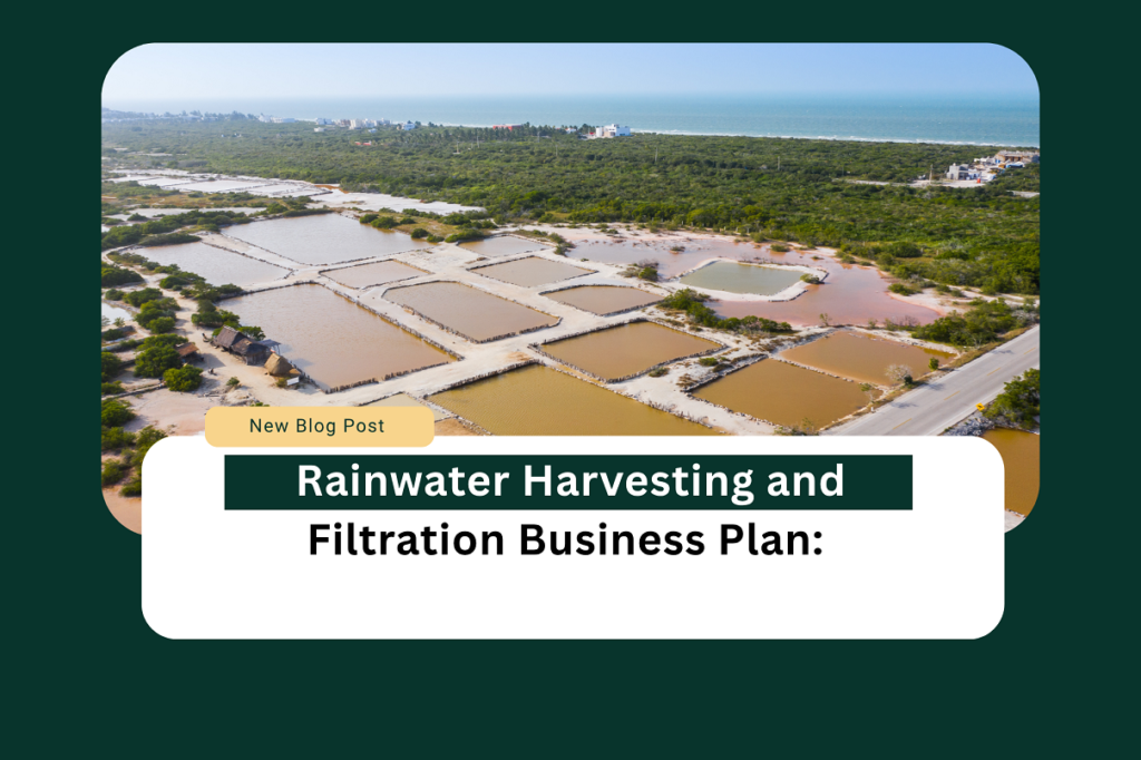 Rainwater harvesting and filtration business plan