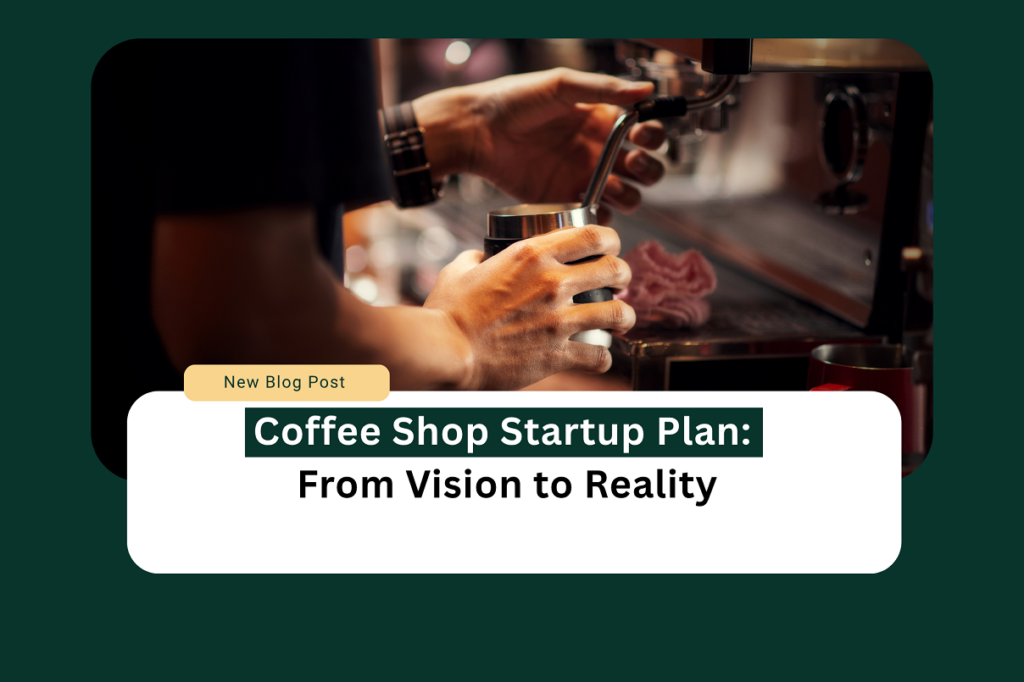 Specialty coffee shop startup